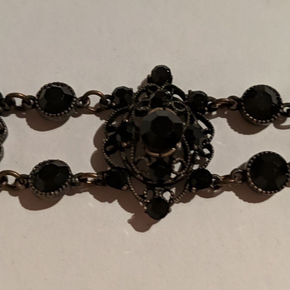 Black Crystal Bracelet